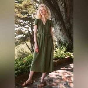 Christy Dawn - Dawn Dress in Forest Gauze